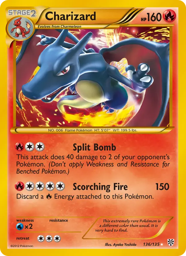 Charizard #136 — Plasma Storm
