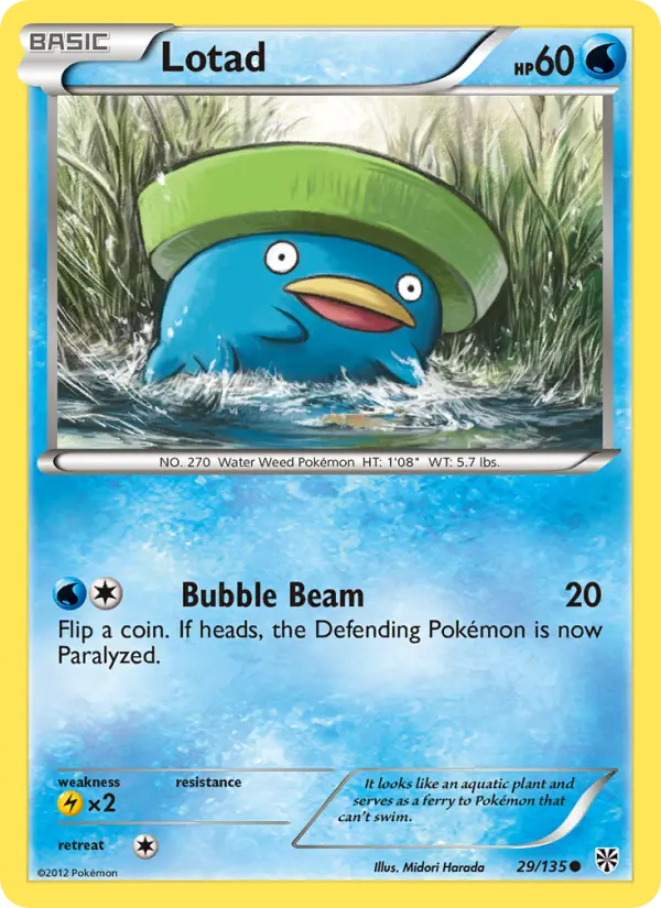 Lotad #29 — Plasma Storm