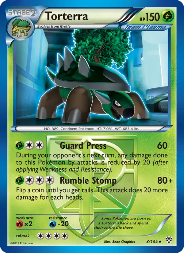 Torterra #3 — Plasma Storm