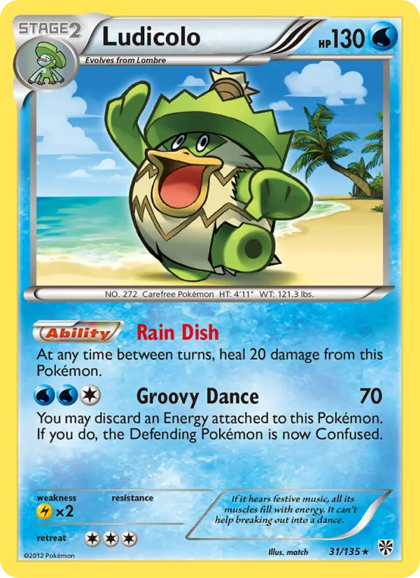 Ludicolo #31 — Plasma Storm