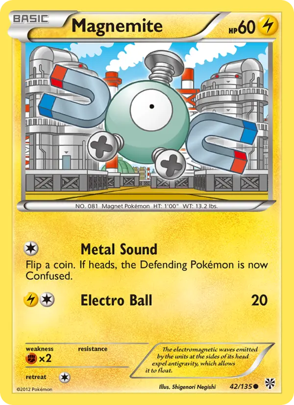 Magnemite #42 — Plasma Storm