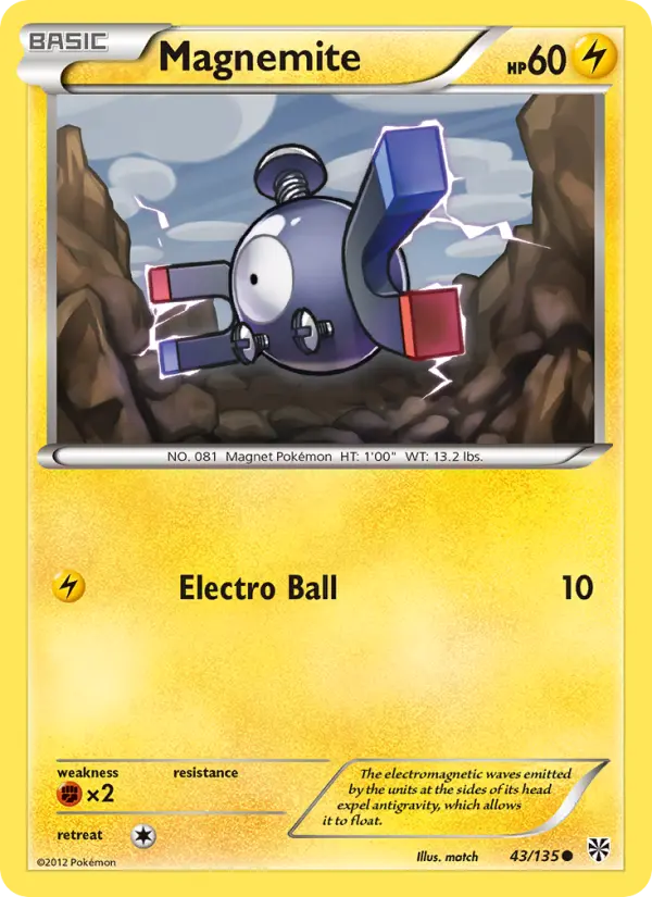 Magnemite #43 — Plasma Storm