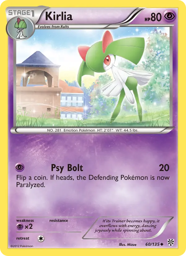 Kirlia #60 — Plasma Storm