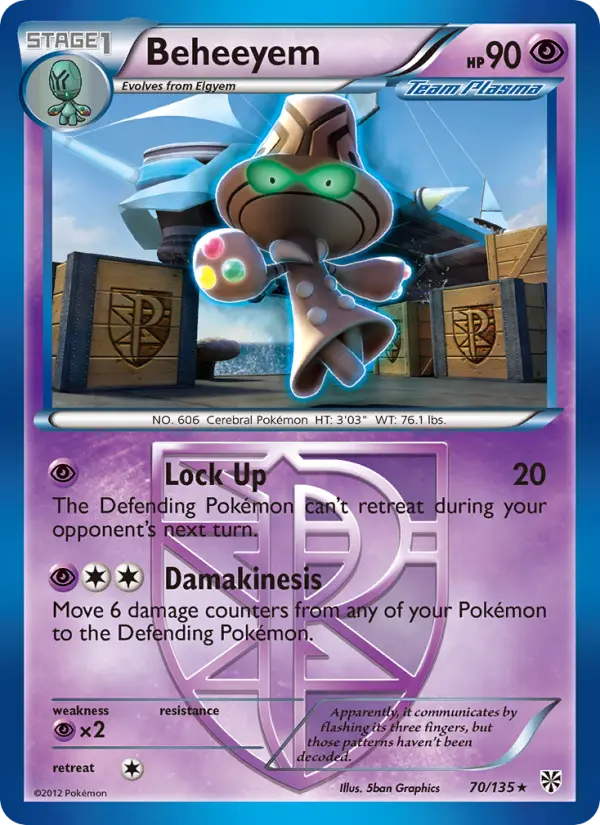 Beheeyem #70 — Plasma Storm