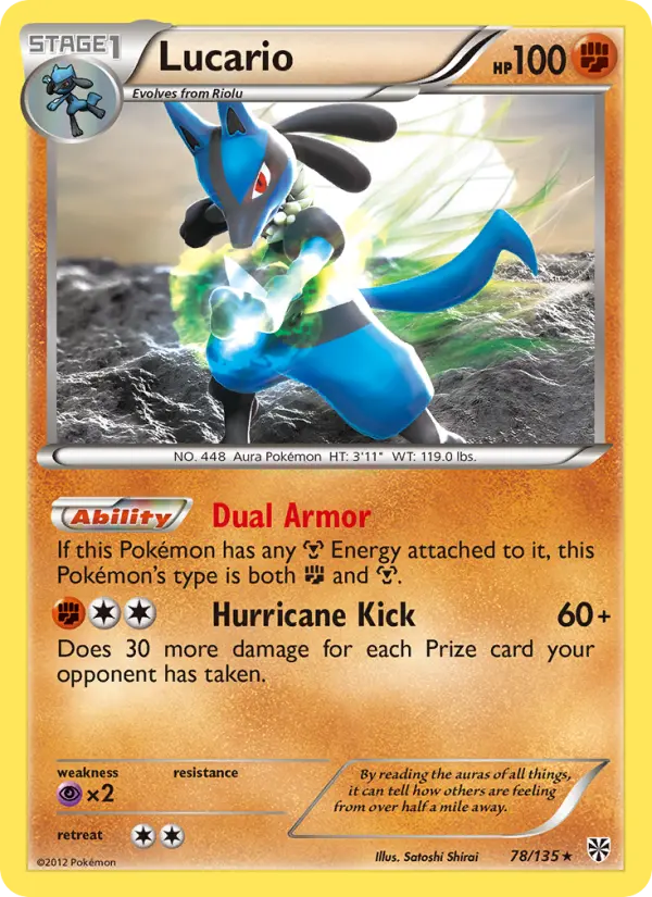 Lucario #78 — Plasma Storm