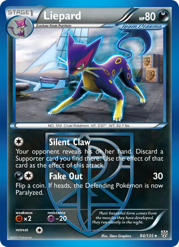 Liepard #84 — Plasma Storm