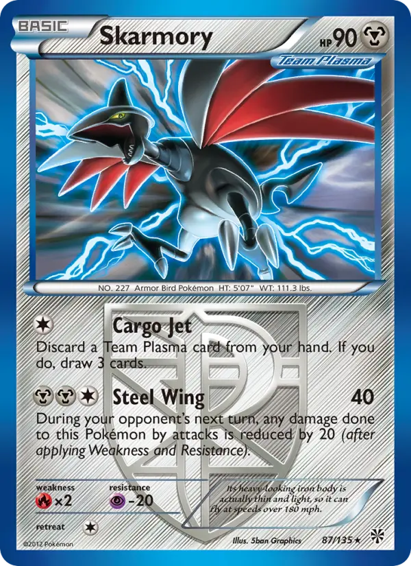 Skarmory #87 — Plasma Storm