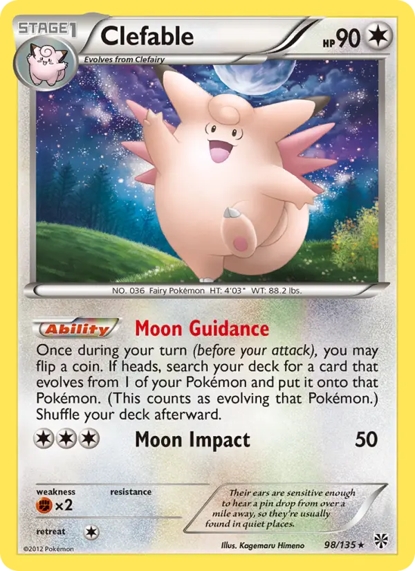 Clefable #98 — Plasma Storm