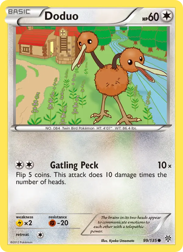 Doduo #99 — Plasma Storm