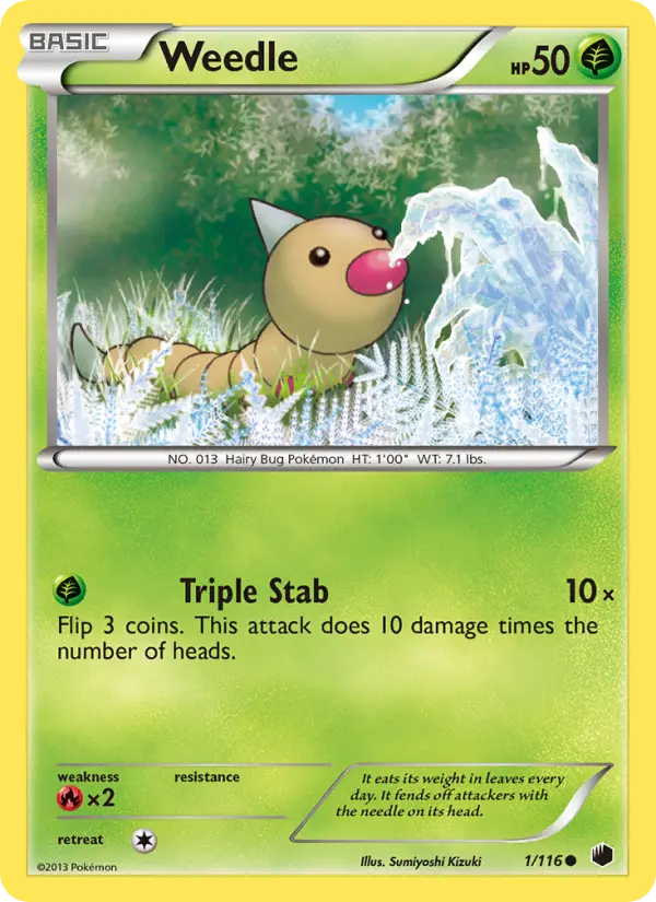 Weedle #1 — Plasma Freeze