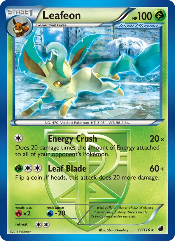 Leafeon #11 — Plasma Freeze