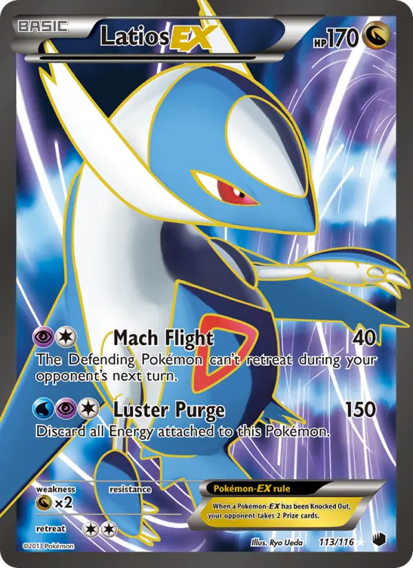 Latios-EX #113 — Plasma Freeze
