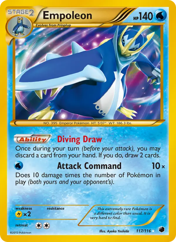 Empoleon #117 — Plasma Freeze