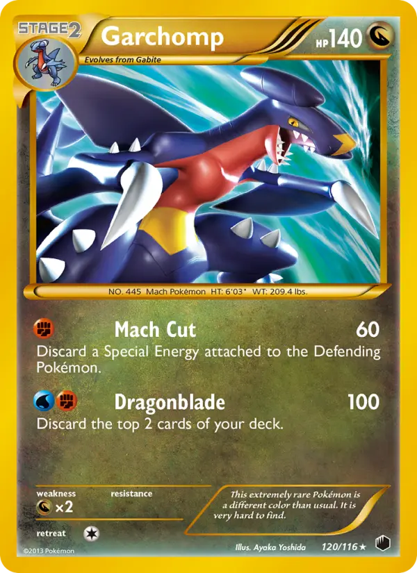 Garchomp #120 — Plasma Freeze