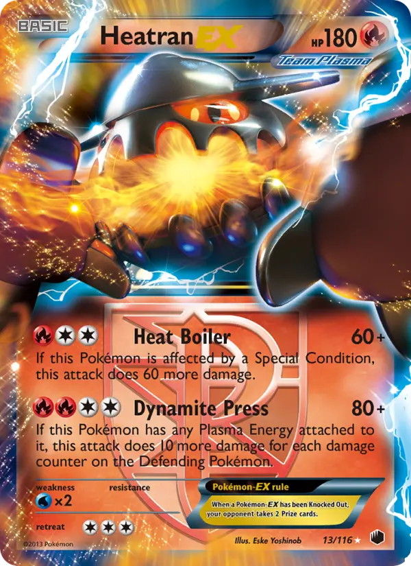Heatran-EX #13 — Plasma Freeze