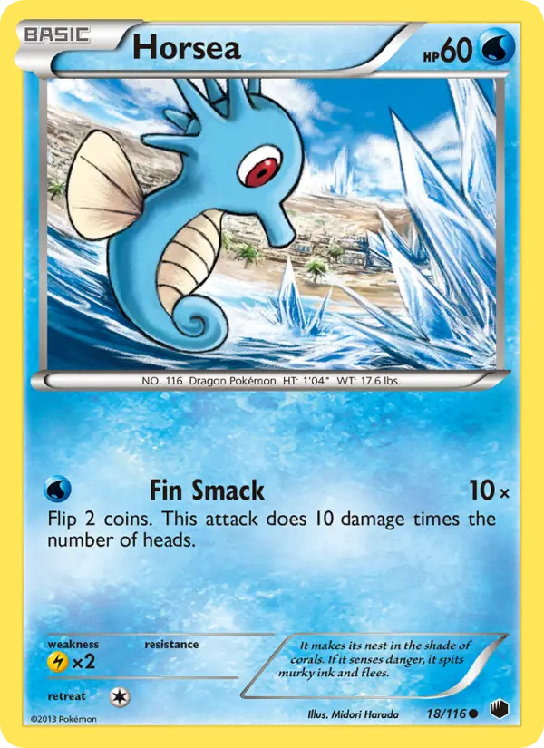 Horsea #18 — Plasma Freeze