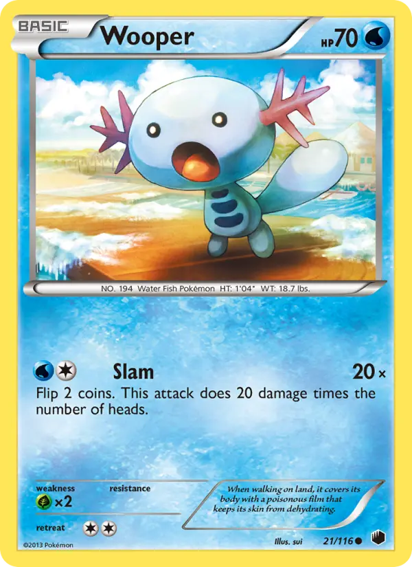 Wooper #21 — Plasma Freeze