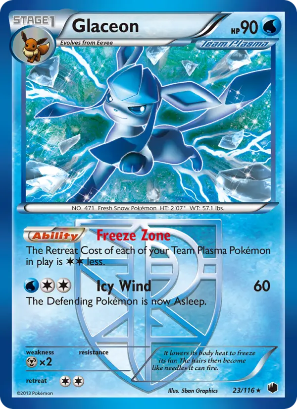 Glaceon #23 — Plasma Freeze