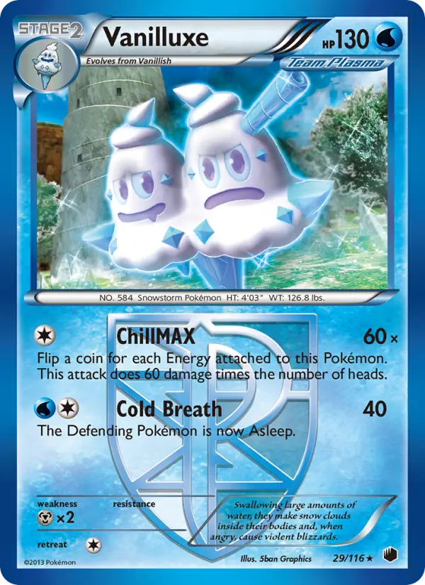 Vanilluxe #29 — Plasma Freeze