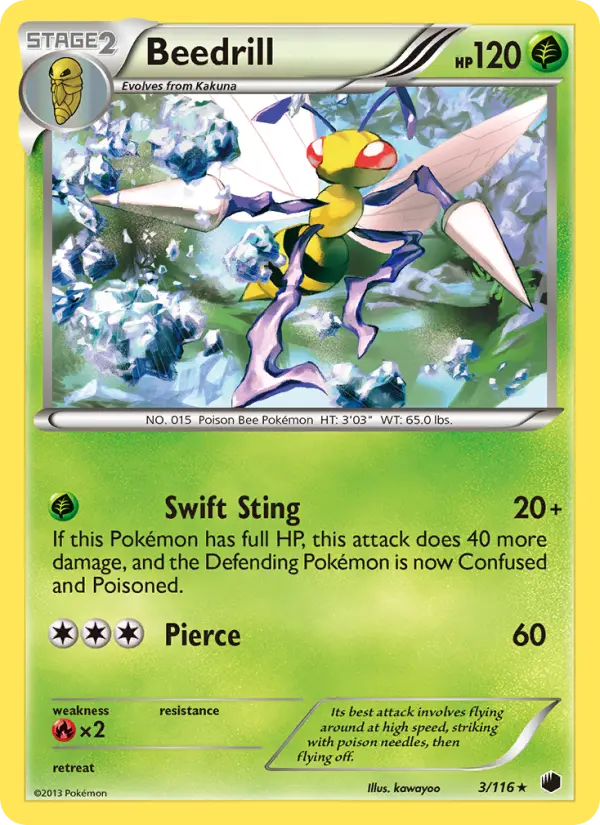 Beedrill #3 — Plasma Freeze