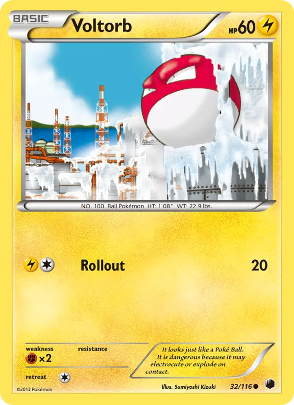 Voltorb #32 — Plasma Freeze