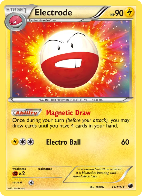 Electrode #33 — Plasma Freeze