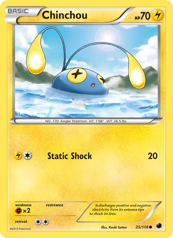 Chinchou #35 — Plasma Freeze