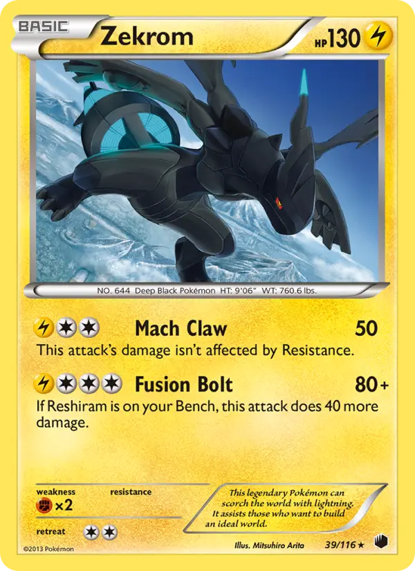 Zekrom #39 — Plasma Freeze