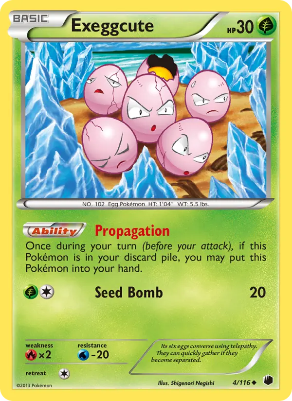 Exeggcute #4 — Plasma Freeze