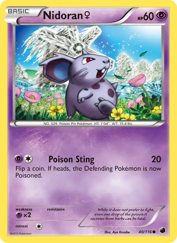 Nidoran♀ #40 — Plasma Freeze
