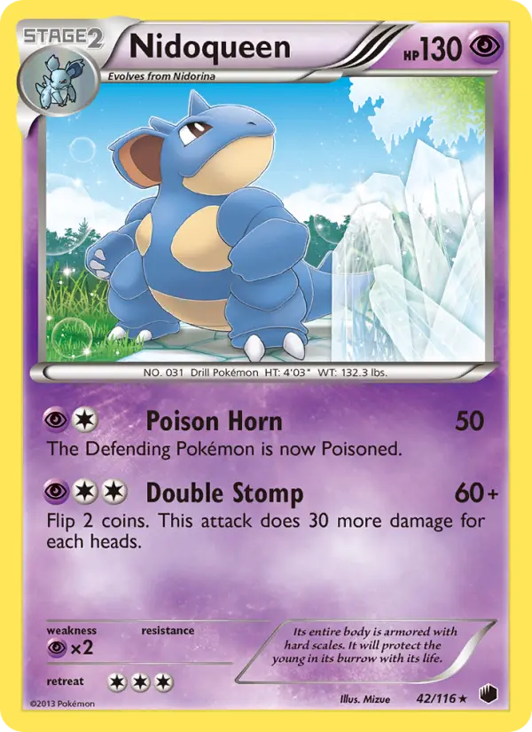 Nidoqueen #42 — Plasma Freeze