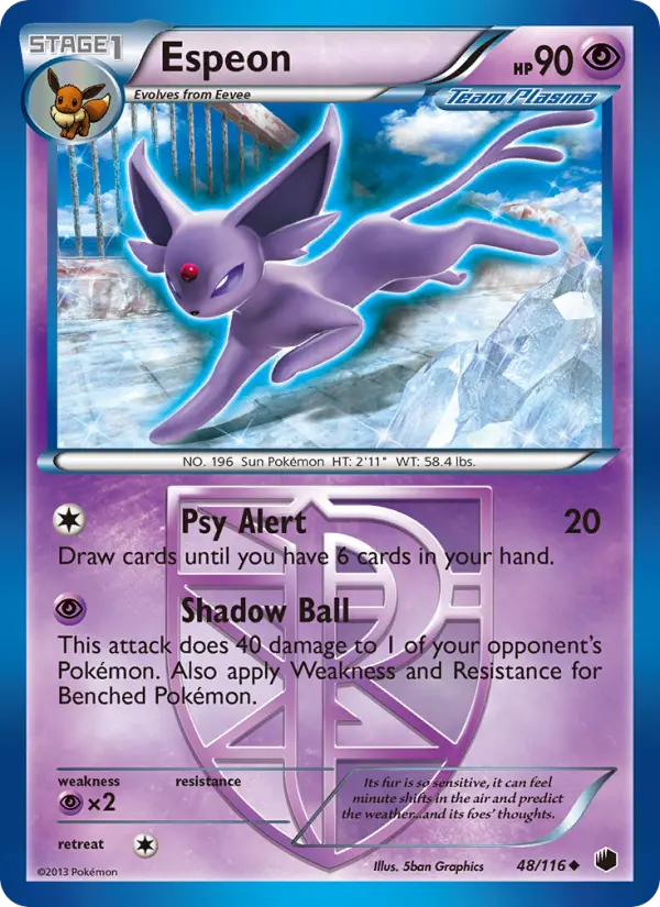 Espeon #48 — Plasma Freeze