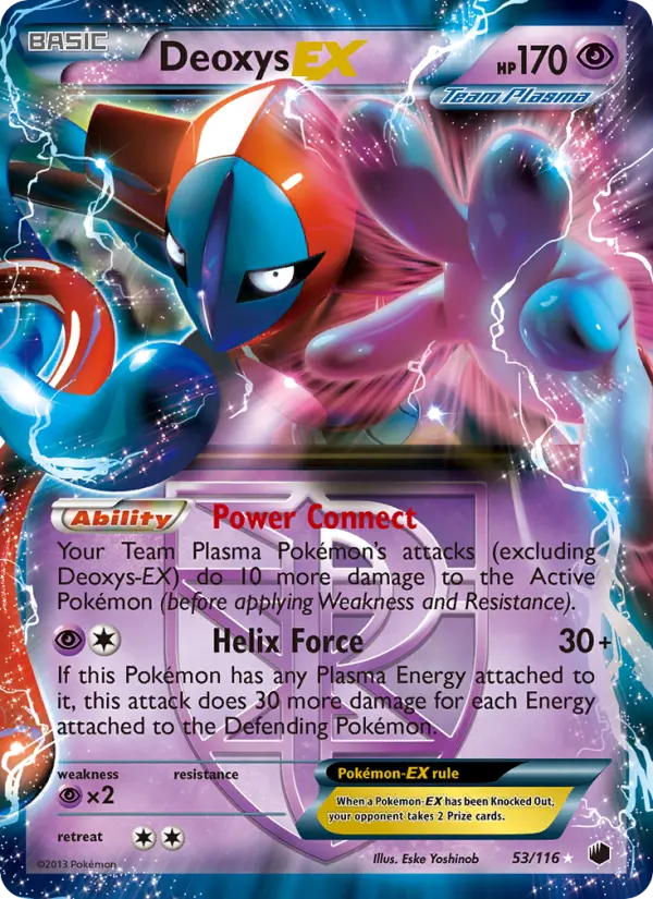 Deoxys-EX #53 — Plasma Freeze