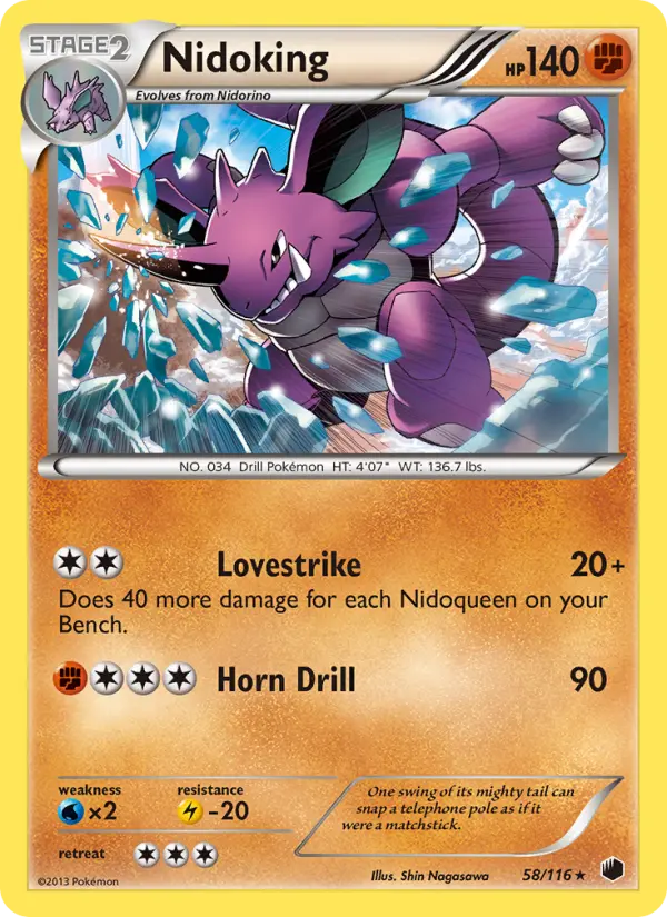 Nidoking #58 — Plasma Freeze
