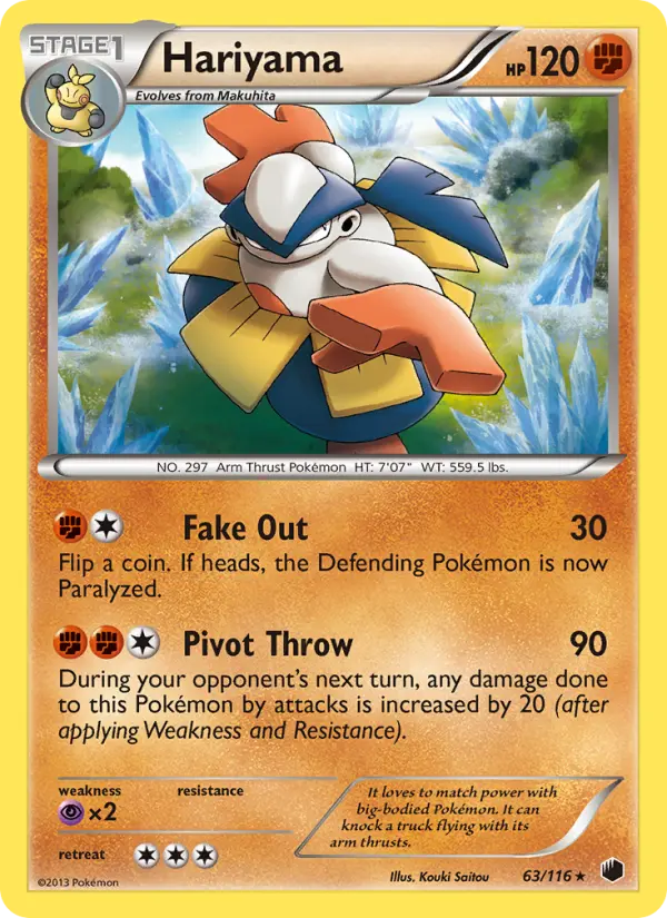 Hariyama #63 — Plasma Freeze
