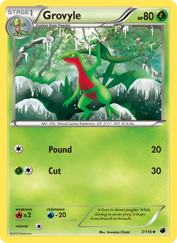 Grovyle #7 — Plasma Freeze