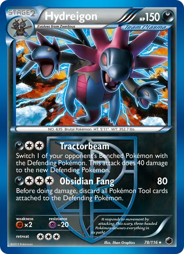 Hydreigon #78 — Plasma Freeze