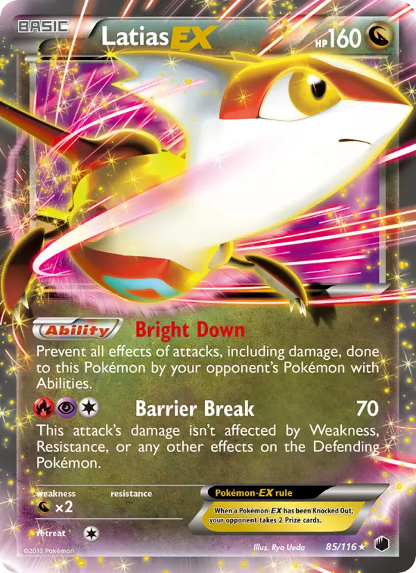 Latias-EX #85 — Plasma Freeze