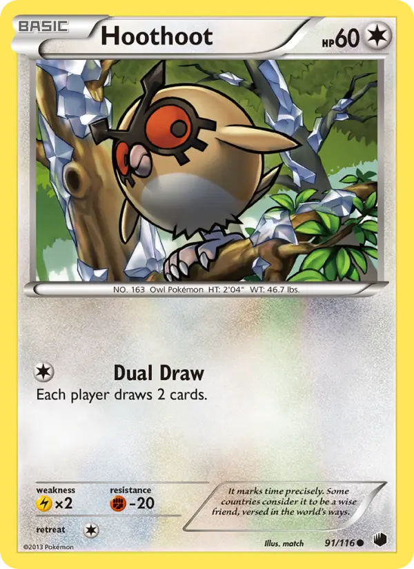 Hoothoot #91 — Plasma Freeze