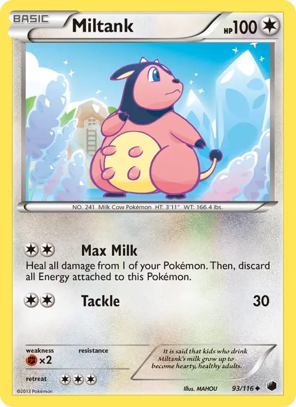 Miltank #93 — Plasma Freeze