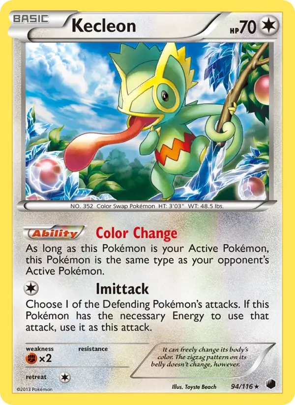 Kecleon #94 — Plasma Freeze