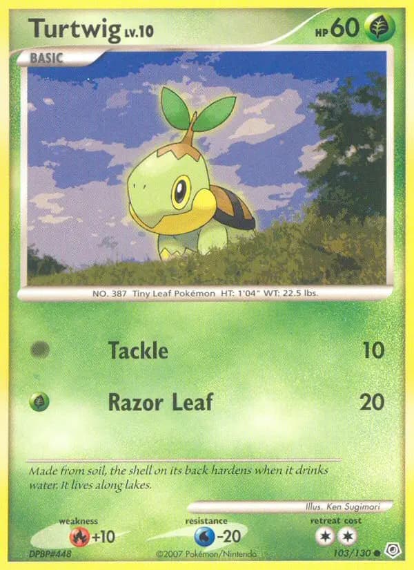 Turtwig #103 — Diamond & Pearl