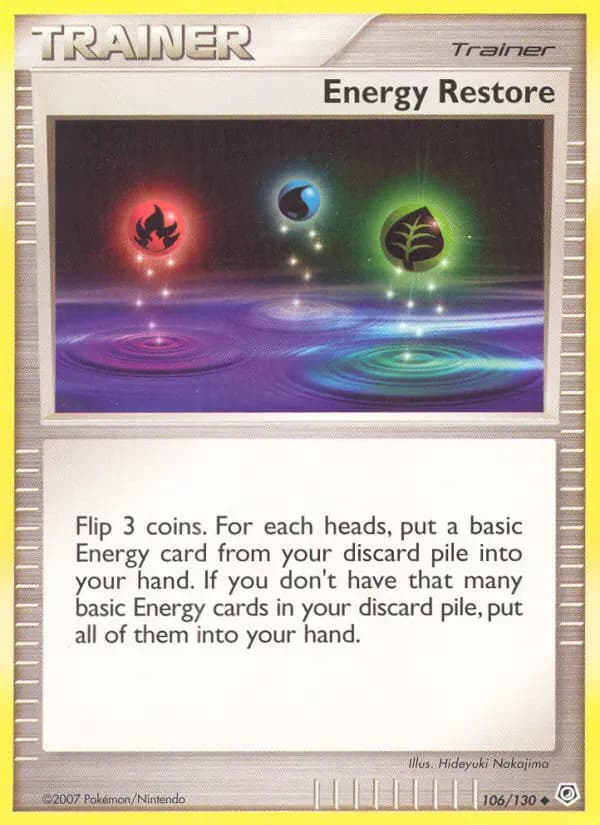 Energy Restore #106 — Diamond & Pearl