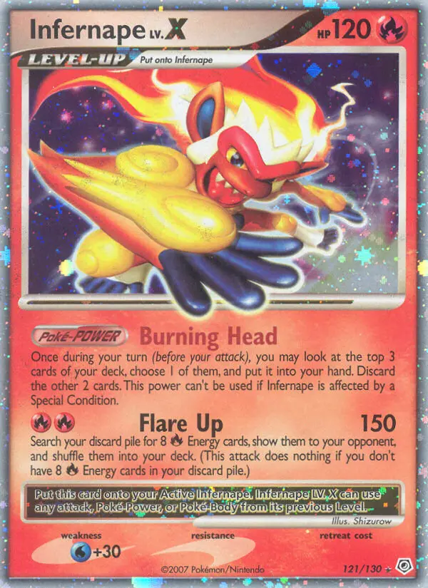 Infernape #121 — Diamond & Pearl