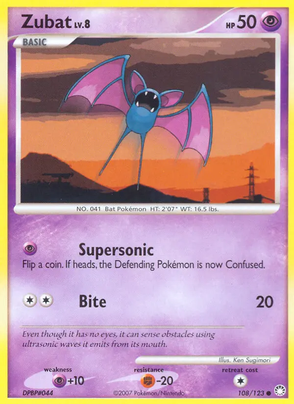 Zubat #108 — Mysterious Treasures