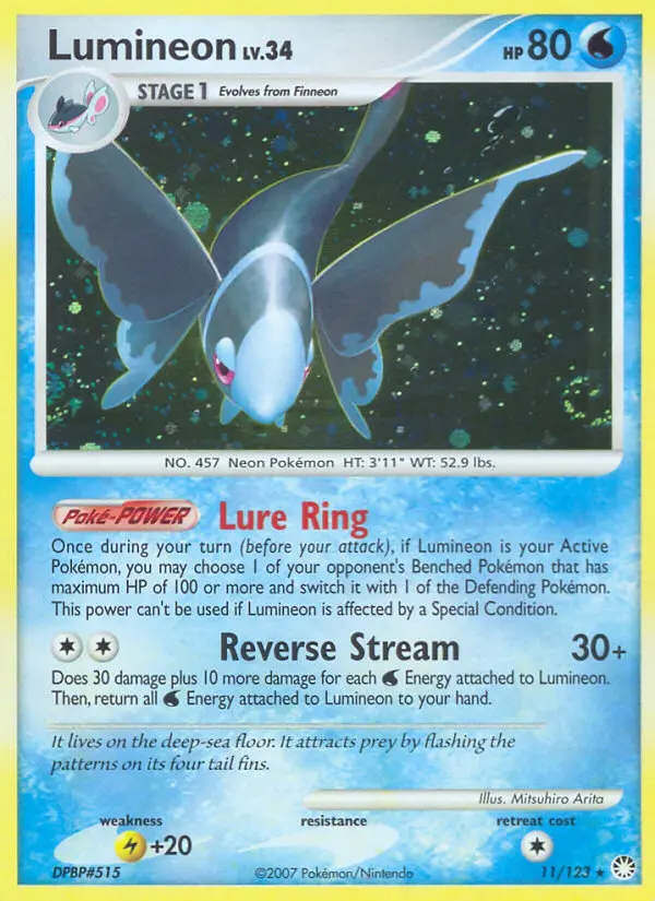 Lumineon #11 — Mysterious Treasures