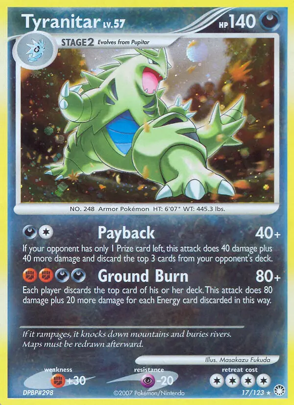 Tyranitar #17 — Mysterious Treasures