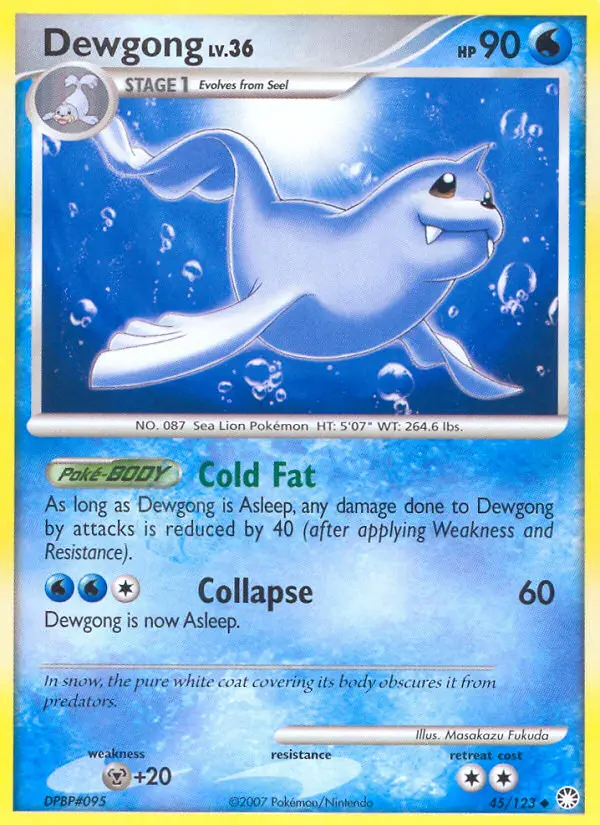 Dewgong #45 — Mysterious Treasures
