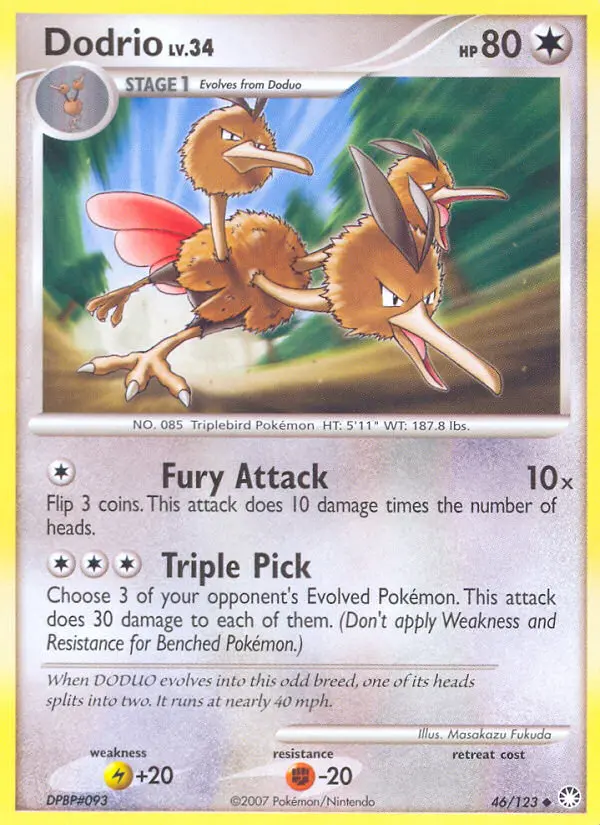 Dodrio #46 — Mysterious Treasures