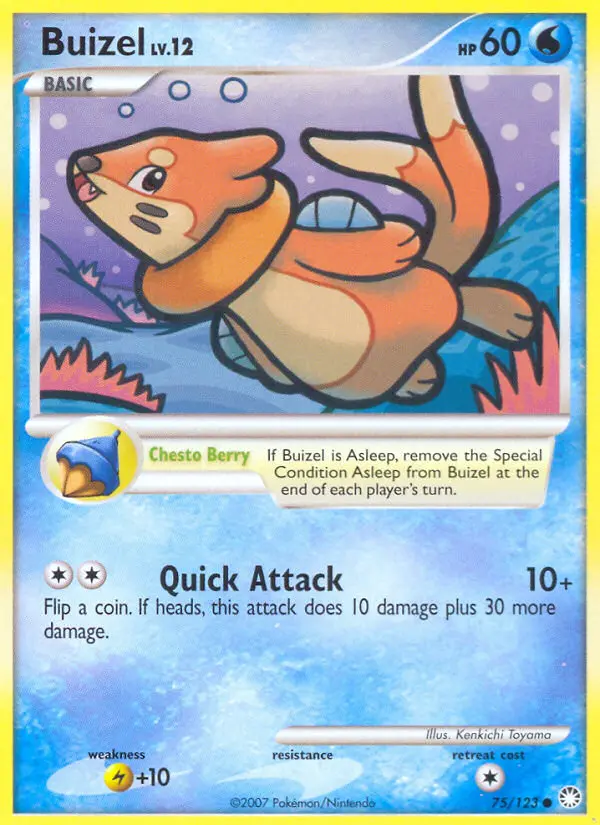 Buizel #75 — Mysterious Treasures